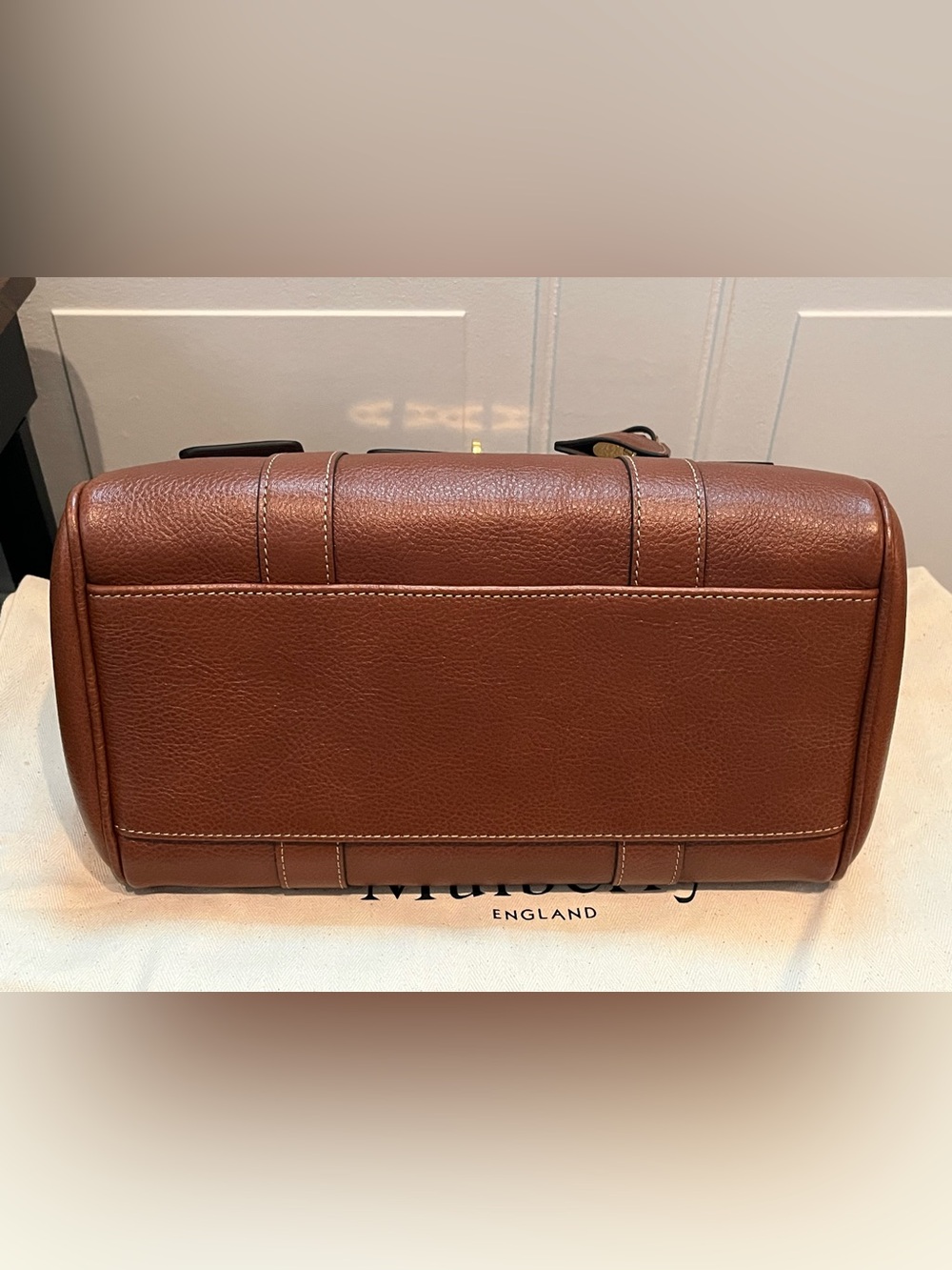 Mulberry Bayswater Satchel in NVT Oak - BNWT’s! - Picture 5 of 9